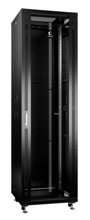 Cabeus, SH-05C-42U60/80-BK, шкаф монтажный телекоммуникационный 19" 42U 600x800x2055mm (ШхГхВ), цвет черный (RAL 9004) Cabeus, SH-05C-42U60/80-BK, шкаф монтажный телекоммуникационный 19" 42U 600x800x2055mm (ШхГхВ), цвет черный (RAL 9004)