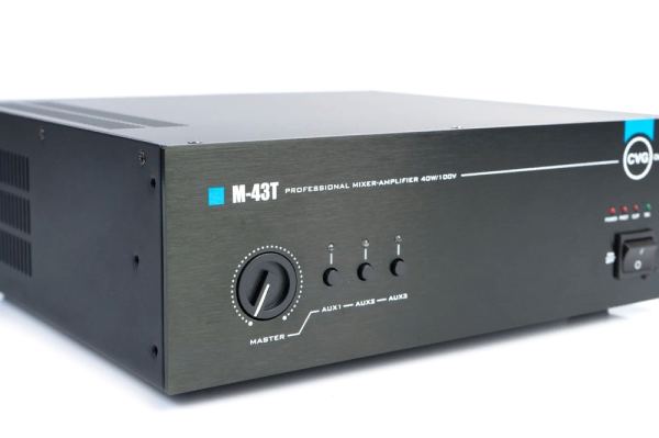 CVGaudio M-43T, микшер-усилитель для качественных систем трансляции CVGaudio M-43T, микшер-усилитель для качественных систем трансляции