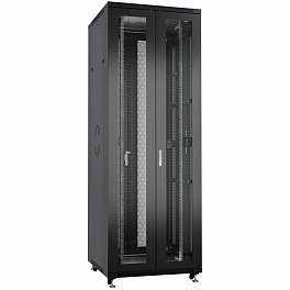 Cabeus, ND-05C-42U80/120-BK, шкаф монтажный телекоммуникационный 19" 42U 800x1200x2055mm (ШхГхВ), цвет черный (RAL 9004) 