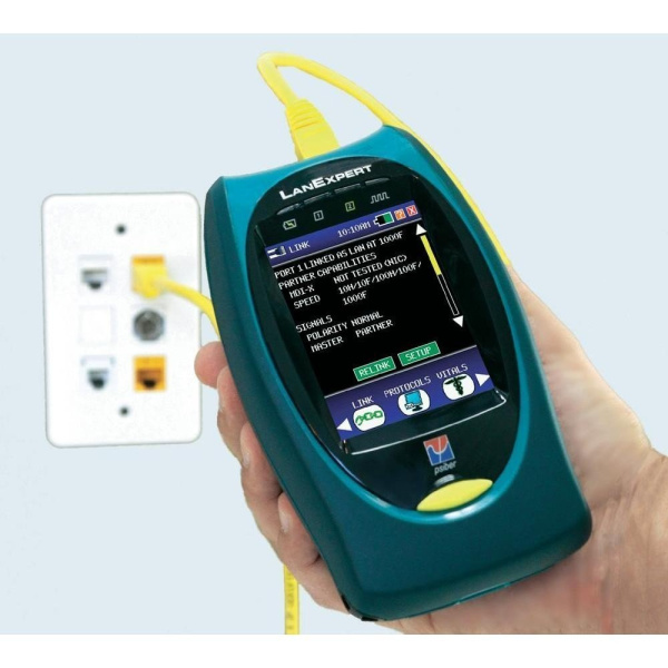 Psiber LANExpert 85M - анализатор производительности сети Ethernet до 1 Гбит по витой паре и многомодовому оптическому волокну (ММ) Psiber LANExpert 85M - анализатор производительности сети Ethernet до 1 Гбит по витой паре и многомодовому оптическому волокну (ММ)