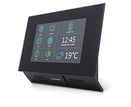 2N Indoor Touch PoE - монитор для IP домофона, дисплей 7", протокол - SIP, динамик, микрофон, слот для SD  карты, PoE. ОС Android 4.2. 2N Indoor Touch PoE - монитор для IP домофона, дисплей 7", протокол - SIP, динамик, микрофон, слот для SD  карты, PoE. ОС Android 4.2.