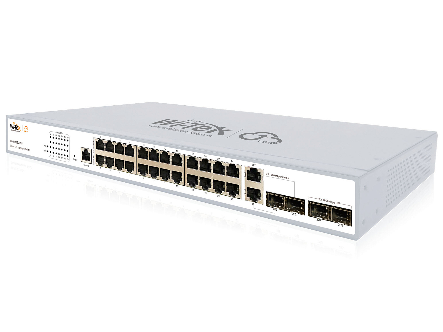 WI-TEK WI-CMS328GF, управляемый коммутатор