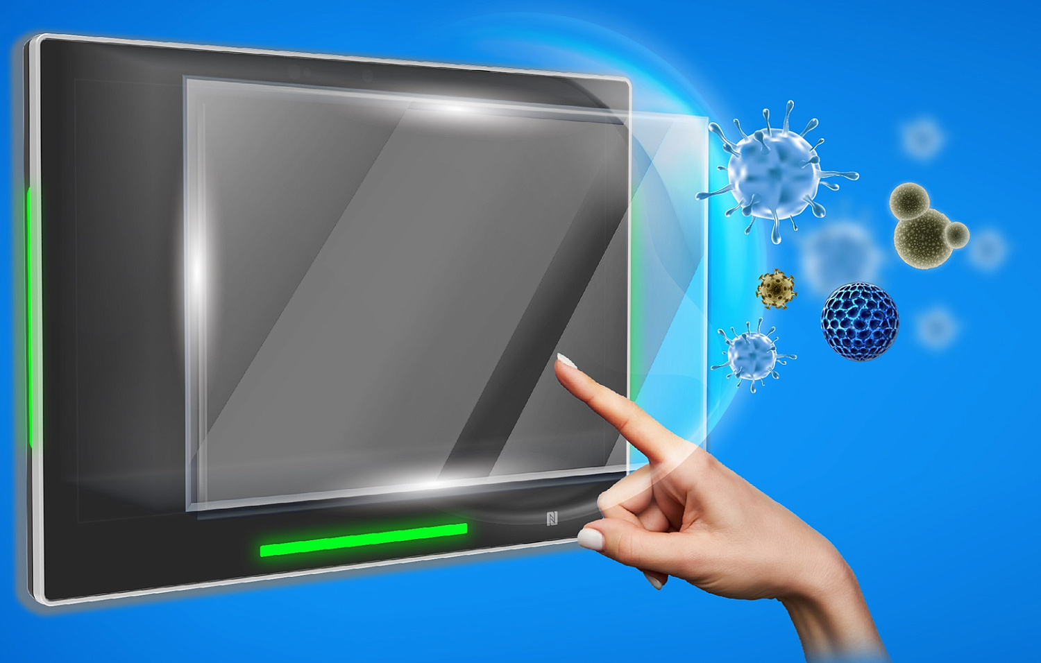 Qbic TD-1070, панельный компьютер