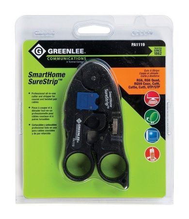 Greenlee SureStrip - стриппер для кабеля UTP/Coax