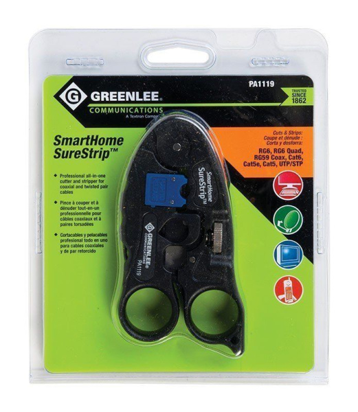 Greenlee SureStrip - стриппер для кабеля UTP/Coax Greenlee SureStrip - стриппер для кабеля UTP/Coax