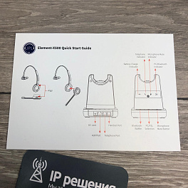 JPL Element X500, беспроводная DECT-гарнитура для работы с ТА (USB для ПК и Bluetooth опционально)