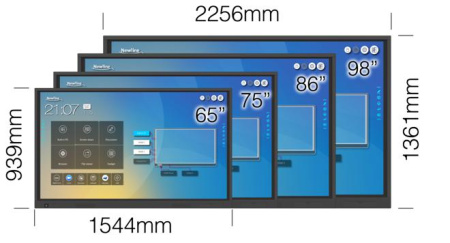 Интерактивная LED панель Newline TruTouch TT-9818RS: 98" дюймов, 4K, 20 касаний; стекло 4 мм