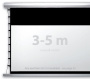 Экран с электроприводом Kauber Blue Label XL Tensioned BT Cinema, 154" 16:9 Clear Vision, область просмотра 191x340 см. дроп 40 см., длина корпуса 367 см