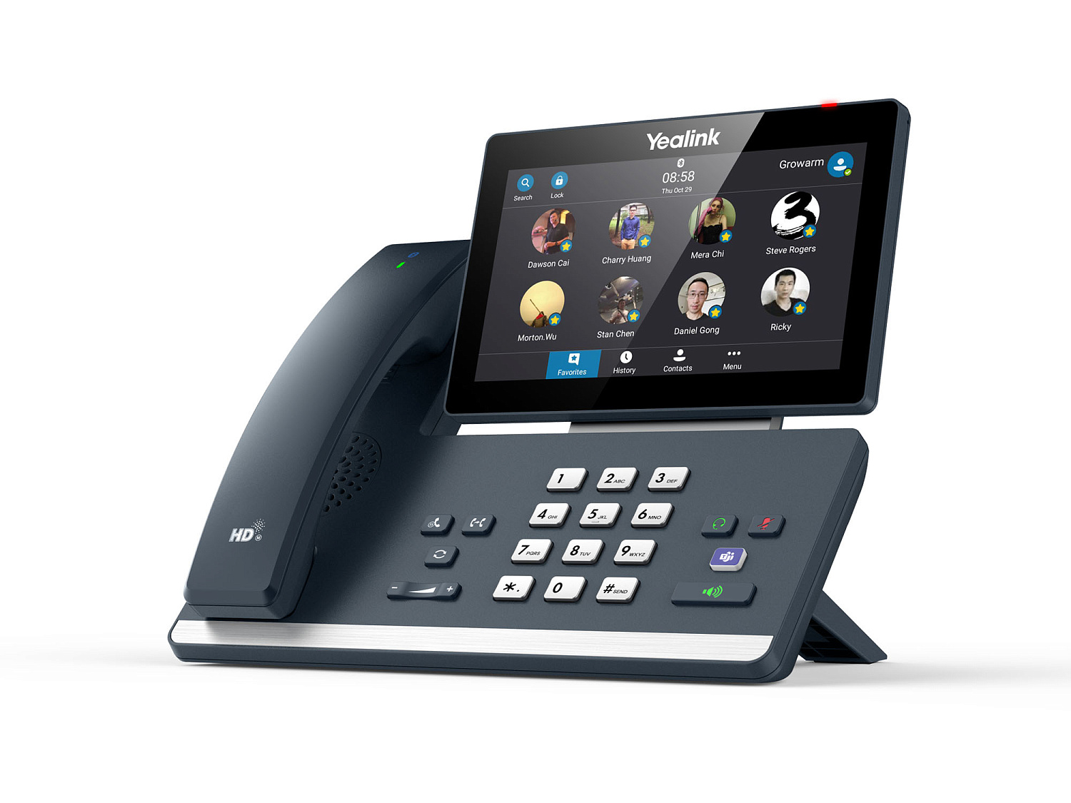 Yealink MP58-WH для Skype for Business, ip телефон