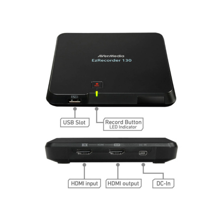 Карта захвата видео AVerMedia EzRecorder 130 Карта захвата видео AVerMedia EzRecorder 130