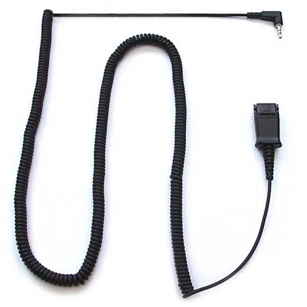 Plantronics шнур-переходник (QD на 2.5 мм), длина—2м,без резистора Plantronics шнур-переходник (QD на 2.5 мм), длина—2м,без резистора