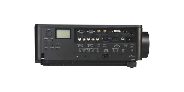 Одночиповый DLP-проектор 8500 лм (со стандартным объективом), WUXGA 1920 x 1200, 16:10, две лампы, 2500:1. Разъемы: HDMI x 2, DVI-D x 1, HDBaseT x 1. Вес 16,6кг. Черного цвета Одночиповый DLP-проектор 8500 лм (со стандартным объективом), WUXGA 1920 x 1200, 16:10, две лампы, 2500:1. Разъемы: HDMI x 2, DVI-D x 1, HDBaseT x 1. Вес 16,6кг. Черного цвета