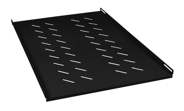 Cabeus, SH-J018-FC-1200-100KG-BK, полка 19" перфорированная глубиной 900 мм для напольных шкафов глубиной 1200 мм, усиленная до 100кг, цвет черный (RAL 9004) Cabeus, SH-J018-FC-1200-100KG-BK, полка 19" перфорированная глубиной 900 мм для напольных шкафов глубиной 1200 мм, усиленная до 100кг, цвет черный (RAL 9004)