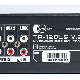 CVGaudio TR-120LS, профессиональный миниатюрный микшер-усилитель