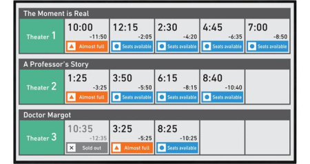 Дисплей Ultra HD 4K 55", LED, 3840x2160, 350 кд/м2, 4000:1, 4K USB Медиа-плеер, динамики 10Втx2, 16/7, HDMIx3, USBx1, 16 кг