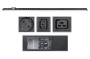 Cabeus, PDU-32-10S-10C19-8C13-B-T, блок розеток для 19" шкафов, вертикальный, 10 розеток Schuko, 10 розеток IEC 320 C19, 8 розеток IEC 320 C13, 32А, автомат защиты, алюминиевый корпус, клеммная колодка Cabeus, PDU-32-10S-10C19-8C13-B-T, блок розеток для 19" шкафов, вертикальный, 10 розеток Schuko, 10 розеток IEC 320 C19, 8 розеток IEC 320 C13, 32А, автомат защиты, алюминиевый корпус, клеммная колодка