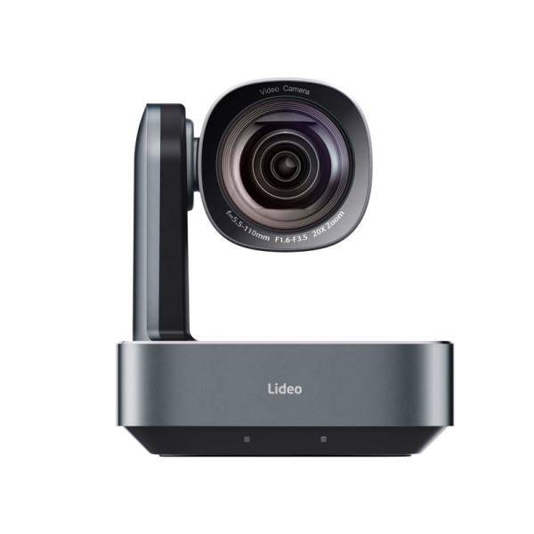 Lideo PTZ-HD20, Камера для видеоконференций, 20x оптический зум, 55.8°, серебристая