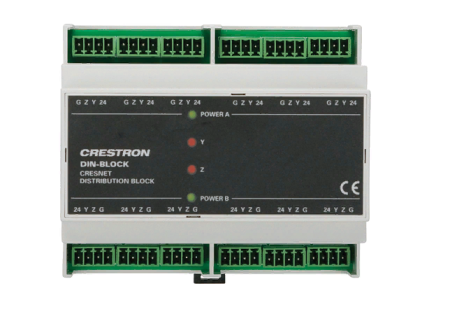 Crestron DIN-BLOCK, распределительный блок