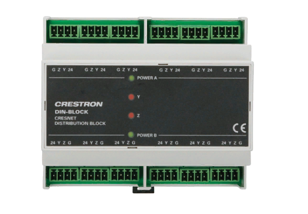 Crestron DIN-BLOCK, распределительный блок
