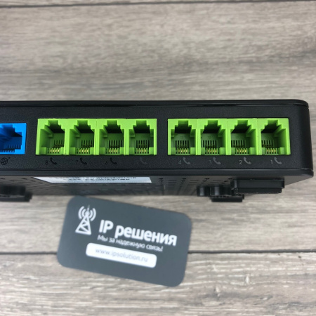 Grandstream HT818, SIP адаптер 8 FXS, 3 REN Grandstream HT818, SIP адаптер 8 FXS, 3 REN