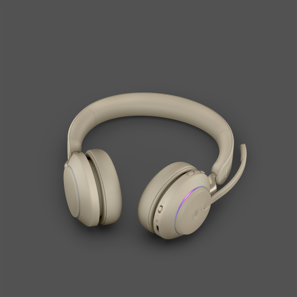 Гарнитура Jabra Evolve2 65, Link380c MS Stereo Stand Beige (26599-999-888) Гарнитура Jabra Evolve2 65, Link380c MS Stereo Stand Beige (26599-999-888)