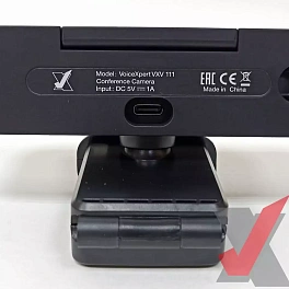 VoiceXpert VXV-111-UMS, веб-камера 2K, обзор 96°, встроенные микрофоны и динамик