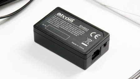ATCOM EHS02, электронный микролифт для телефонов A41, A41W, A48x, A68x для подключения беспроводных гарнитур Plantronics