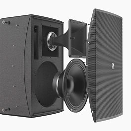 AUDAC VEXO115A/B, двухполосная акустическая система