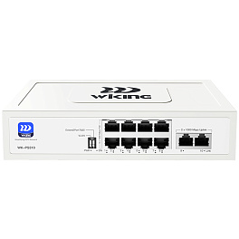 WI-TEK WK-PS310 v2, неуправляемый PoE-коммутатор 10-портовый WI-TEK WK-PS310 v2, неуправляемый PoE-коммутатор 10-портовый