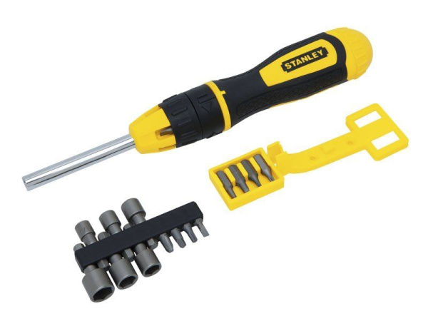 Stanley STHT0-62574 - Отвертка "MULTIBIT" с храповым механизмом с 20-тью сменными вставками Stanley STHT0-62574 - Отвертка "MULTIBIT" с храповым механизмом с 20-тью сменными вставками