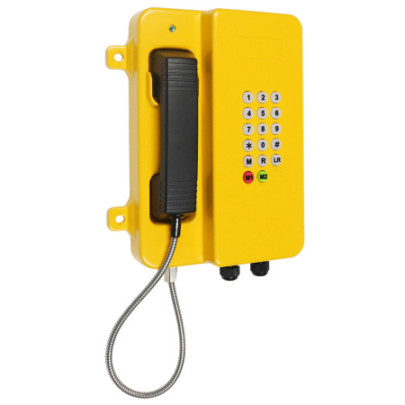 J&R Technology JR506-FK-SIP, промышленный IP-телефон антивандальный
