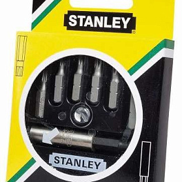 Stanley 1-68-739 - Набор отверточных насадок (T10;T15;T20;T25;T30;T40;магн. держ.)