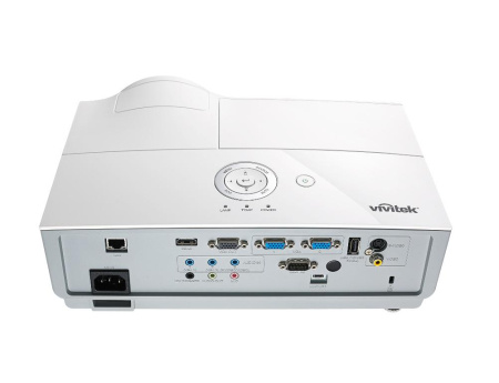Мультимедийный короткофокусный проектор Vivitek DW882ST, DLP, WXGA (1280x800), 3600 Lm, 15000:1, HDMI, RJ-45, ST 0.52:1 T.R., 3.15 кг.
