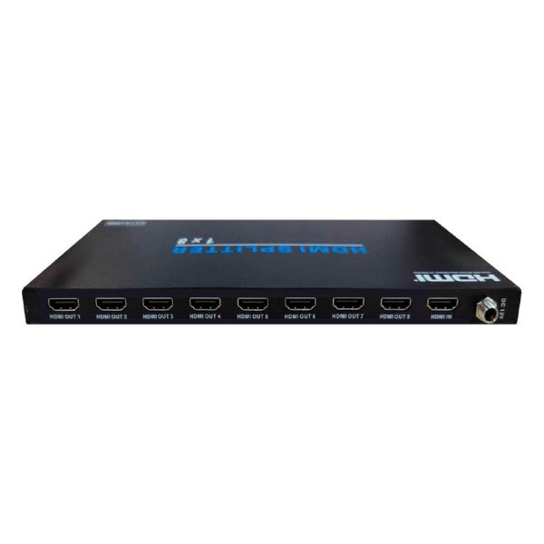 Uniview VD0108-UH, hdmi-сплиттер 1 в 8 черный