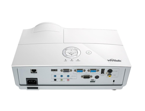 Мультимедийный короткофокусный проектор Vivitek DW882ST, DLP, WXGA (1280x800), 3600 Lm, 15000:1, HDMI, RJ-45, ST 0.52:1 T.R., 3.15 кг. Мультимедийный короткофокусный проектор Vivitek DW882ST, DLP, WXGA (1280x800), 3600 Lm, 15000:1, HDMI, RJ-45, ST 0.52:1 T.R., 3.15 кг.