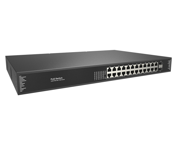 Prestel NS1-24C1-600P-2F1, PoE-коммутатор