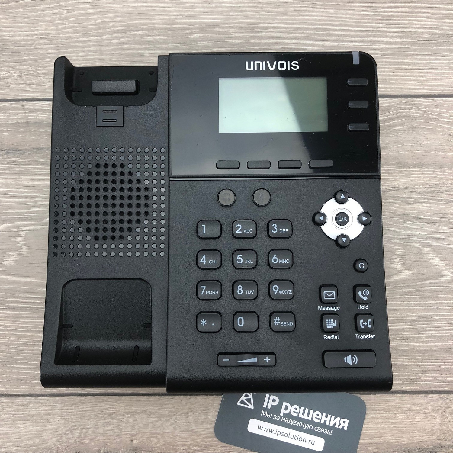 UNIVOIS U1, IP-телефон, 3 SIP-аккаунта, POE, Bluetooth UNIVOIS U1, IP-телефон, 3 SIP-аккаунта, POE, Bluetooth