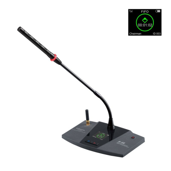 CleverMic DCS-E2401C, микрофонный пульт председателя беспроводной