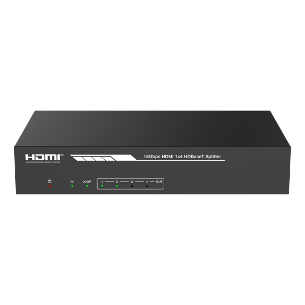 Prestel SP-H2-14T150, сплиттер HDMI 2.0 1:4 HDBaseT