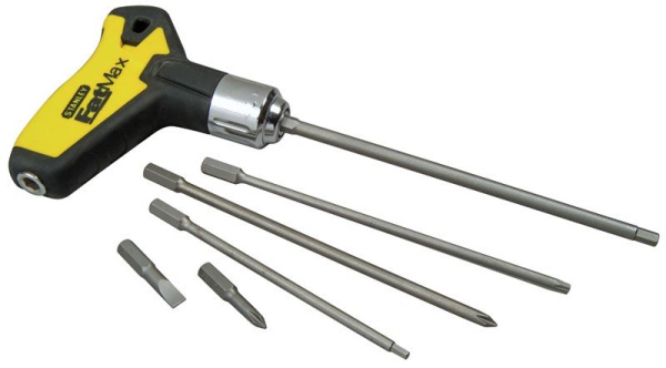 Stanley 0-79-153 - ОТВЕРТКА "FATMAX" С Т-ОБРАЗНОЙ РУКОЯТКОЙ С ХРАПОВЫМ МЕХАНИЗМОМ В НАБОРЕ 26-ТЬЮ ВСТАВКАМИ (27 ПРЕДМЕТОВ) Stanley 0-79-153 - ОТВЕРТКА "FATMAX" С Т-ОБРАЗНОЙ РУКОЯТКОЙ С ХРАПОВЫМ МЕХАНИЗМОМ В НАБОРЕ 26-ТЬЮ ВСТАВКАМИ (27 ПРЕДМЕТОВ)