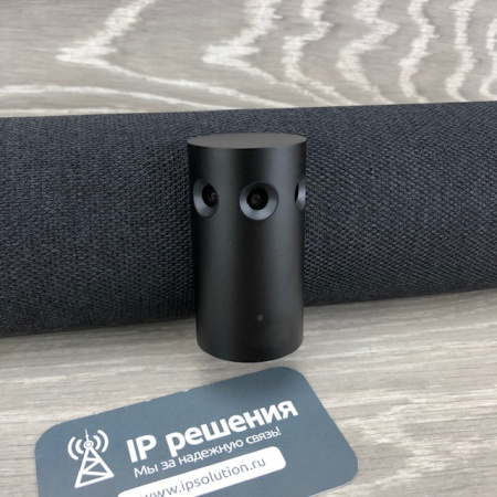 Jabra PanaCast 50 Black Remote Control, видеобар для конференций (черный) в комплекте с пультом управления Jabra PanaCast 50 Black Remote Control, видеобар для конференций (черный) в комплекте с пультом управления