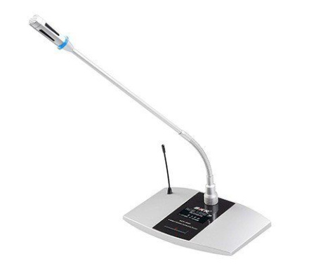 BKR WCS-200D Silver, микрофонный пульт делегата беспроводной