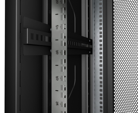 Cabeus, ND-05C-42U80/100-BK, шкаф монтажный телекоммуникационный 19" 42U 800x1000x2055mm (ШхГхВ), цвет черный (RAL 9004) Cabeus, ND-05C-42U80/100-BK, шкаф монтажный телекоммуникационный 19" 42U 800x1000x2055mm (ШхГхВ), цвет черный (RAL 9004)