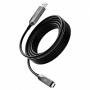 Prestel UAC322-020, кабель гибридный оптический USB 3.2 Gen2 Type A - Type C 20 м
