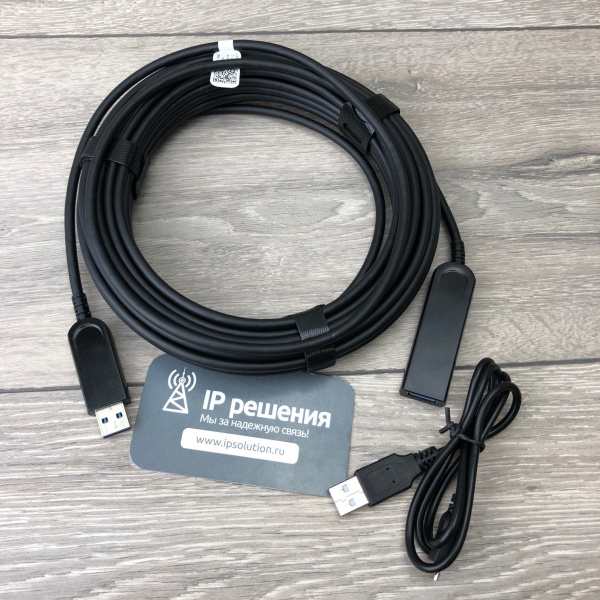 Prestel USB-E3015, оптический гибридный кабель-удлинитель USB3.0 (15 метров) Prestel USB-E3015, оптический гибридный кабель-удлинитель USB3.0 (15 метров)