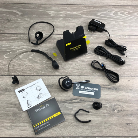 Jabra Engage 75 Convertible (9555-583-111), DECT-гарнитура  Jabra Engage 75 Convertible (9555-583-111), DECT-гарнитура