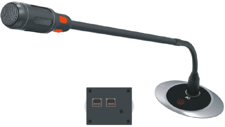 ITC TS-0332А, микрофон делегата встраиваемый (витая пара) ITC TS-0332А, микрофон делегата встраиваемый (витая пара)