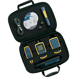 Fluke Networks FTK1300 - набор для тестирования ВОЛС (850/1300 нм) с микроскопом FT120, VFL и аксессуарами