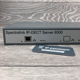 Spectralink IP-DECT Server 6500, контроллер системы (1U Rack, EU version, 30 users, power supply)