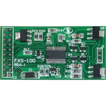 Digium S110M, модуль для аналоговых плат, 1 FXS, эхоподавления нет  Digium S110M, модуль для аналоговых плат, 1 FXS, эхоподавления нет